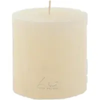 LUZ Rasteli Your Senses Stomp Kaars Wit-Aspergewit D 9 cm H 9 cm