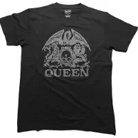 Ginza.se Queen - Crest Heren T-shirt - S - Zwart