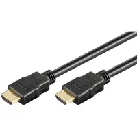 Goobay 2m HDMI kabel met ethernet [4K (2160p), vergulde contacten, ARC].