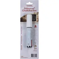 Europel Watervaste Krijtstift - 15mm - Wit – 1 stuk - Perfect voor krijtborden en creatieve projecten
