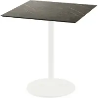 Veba Tafelpoot Wit - Laag - 45x45x72cm - Urban