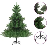 vidaXL Kunstkerstboom Nordmann 150 cm groen