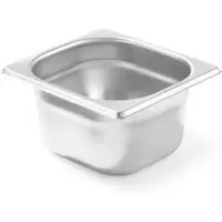 Hendi RVS Gastronorm Bak 1/6 Profi Line 100mm Hoog