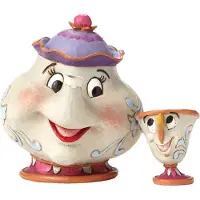 Disney Beauty And The Beast Enesco Mrs Potts And Chip Figure 10.5 Cm Veelkleurig Kinderen