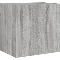 vidaXL Tv-wandmeubel 40,5x30x40 cm bewerkt hout grijs sonoma