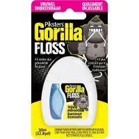 Piksters Gorilla Waxed Floss Extra Strong - 30 meter