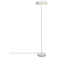 It´s about RoMi Vloerlamp Porto, wit / opaal, Woon-/ Eetkamer, metaal, Modern, vloerlamp