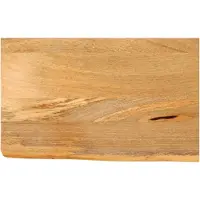 vidaXL Tafelblad met natuurlijke rand 60x30x2,5 cm massief mangohout