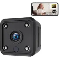 Gadgetplace Spy Camera 1080P Full HD met WIFI en Nightvision incl. 32GB SD kaart - Verborgen mini Spycam met Geluidsopname