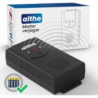 Altho Marterverjager INCLUSIEF BATTERIJEN - Steenmarter verjager - 12V netstroom en auto accu