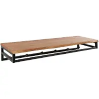 Fraaai Joshua kapstok 6 haken met hoedenplank acaciahout