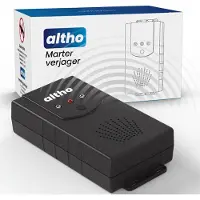 Altho Marterverjager - Marterverjager auto - Steenmarter - Marterverjager op batterijen, 12V en stopcontact