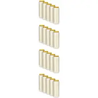 Kristen Noveenkaarsen - Wit - Set van 20 Kaarsen - Brandt 9 Dagen (216 uur) - Herdenkingslicht, Gedenkkaars, Grafkaarsen