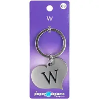Paper Dreams Hart sleutelhanger - W