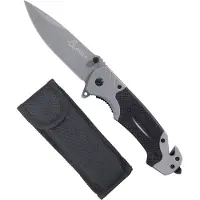 FOXLY Zakmes outdoor - Jachtmes - Survival mes - Carbon fiber - 22 cm - Storm X85