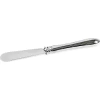 Edzard Faden - Botermesje - Verzilverd - 15 cm
