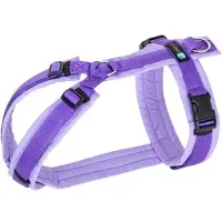 AnnyX Hondentuig - FUN - Speurtuig - Paars/Lila - maat M - Borstomvang 62-74cm - Gewicht hond 18-30 kg