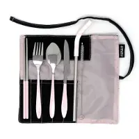 Mizu Urban Cutlery Bestek Soft Pink