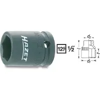 Hazet 900S-30 900S-30 Kracht-dopsleutelinzet 1/2 (12,5 mm)
