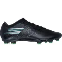 SKECHERS Razor 1.5 Elite Gras Voetbalschoenen (FG) Zwart Zilver
