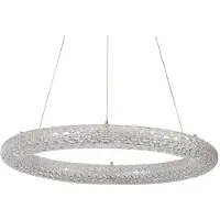LUCANDE Hanglampe , Tumata, dimbare, Doorzichtig, Woonkamer, Kunststof, Modern