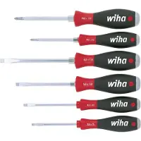 Bahco Schroevendraaierset 530HK6 | 6-delig sleuf / PH | meercomponentengrepen | 6-kant-mes / aanzet | 1 stuk - 21250