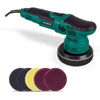 Vonroc Excentrische polijstmachine 650w - 125mm | Incl. 7 polijstschijven