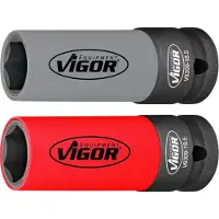 Vigor V6309 V6309 Slagadapterset Metrisch 1/2 (12,5 mm)