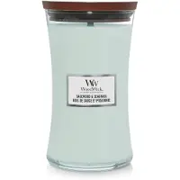 Woodwick Geurkaars Large Sagewood & Seagrass 611 gr