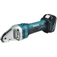 Makita DJS161RTJ 18V Li-Ion Accu Plaatschaar Set (2x 5.0Ah Accu) In Mbox