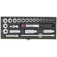 Proxxon 24 Delige Dopsleutelset 3/8 inch CrV