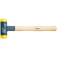 Wiha Schonhammer 50mm rueckschlagfrei plus6 02097 Kunststof hamer Middelhard, Terugslagvrij 1085 385 mm 1 stuk(s)