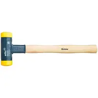Wiha Schonhammer 60mm rueckschlagfrei plus6 02098 Kunststof hamer Middelhard, Terugslagvrij 1710 420 mm 1 stuk(s)