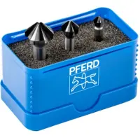 PFERD TOOLS SET KES HSS DIN 335 C90° 3 HC-FEP 25202158 Kegelverzinkboorset 6.3 mm, 10.4 mm, 16.5 mm HSS 1 stuk(s)