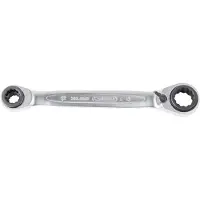 Ks Tools 503.4565 4 in 1 Ringsleutel Sleutelbreedte (metrisch) 10 - 19 mm