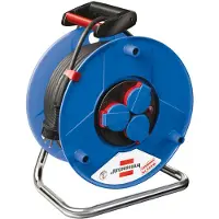 Brennenstuhl Garant Kabelhaspel, IP44, 50 m, speciaal kunststof, kortstondig gebruik buitenshuis, Made in Germany