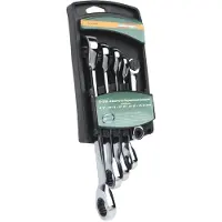 BRÜDER MANNESMANN Ringratelsleutelset 5 dlg (Hobby) - 19828