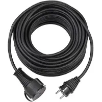 Brennenstuhl 1169870 Stroom Verlengkabel Zwart 10.00 m AT-N05V3V3-F 3G 1,5 mm²