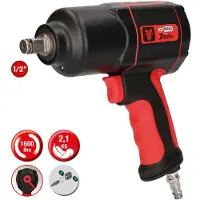 Ks Tools THE DEVIL - Schlagschrauber - 1/2 Zoll-Vierkantantrieb 515.1200 Pneumatische slagmoersleutel Gereedschapshouders: 1/2 (12.5 mm) Draaimoment