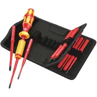Wera KK 1 Serie 7400 VDE - Schroevendraaierset - 1000V - Instelbaar draaimoment