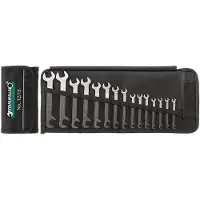 Stahlwille 96400651 12/15 PC Dubbele steeksleutelset 15-delig 3.2 - 14 mm