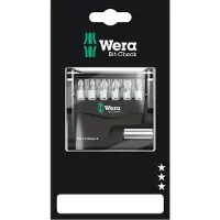 Wera Bit-Check 12 Wood 2 SB 05136391001 Bitset 12-delig 1/4 (6.3 mm) Incl. bithouder