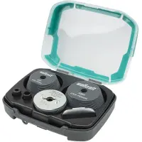 Wolfcraft Set hulpstukken | Voor het vergroten van gaten | 3-delig | 1 set - 5953000