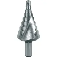 RUKO 101092 101092 HSS Getrapte boor Gezamenlijke lengte 79 mm Drievlakkige schacht 1 stuk(s)