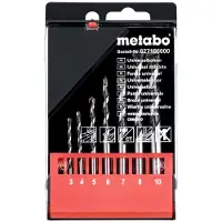 Metabo 627186000 Universeel boorassortiment 7-delig Metaal, Steen, Beton, Hout, Metselwerk 3 mm, 4 mm, 5 mm, 6 mm, 7 mm, 8 mm, 10 mm