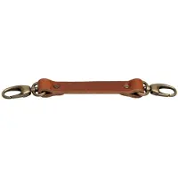 The Hantler Chest strap Cognac / Brass, large 33cm
