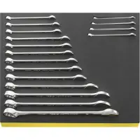 Stahlwille 96830164 TCS 13/17,6-24MM Ring-steeksleutelset Sleutelbreedte (metrisch) 8 - 19 mm