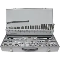 GSR 00708090 Schroefdraadsnijderset 56-delig HSS-G Metrisch M3 - M18, M20