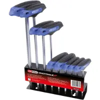 Ks Tools 158.8160 TX Haakse schroevendraaierset T 10, T 15, T 20, T 25, T 27, T 30, T 40, T 45, T 50 9-delig