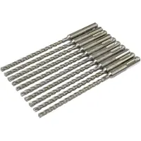Makita B-63301 Hardmetaal Steen-spiraalboorset 6.5 mm Gezamenlijke lengte 165 mm SDS-Plus 10 stuk(s)